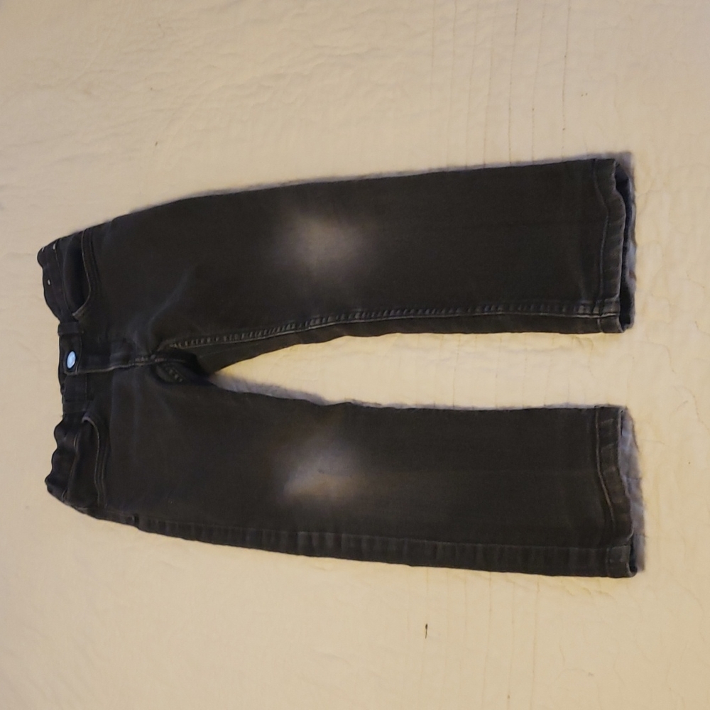 Black denim skinny jeans